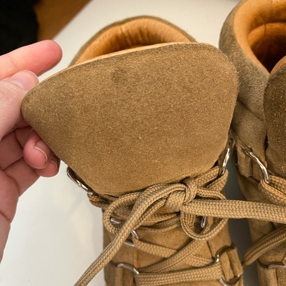 Sandro Light Brown Albatorock High Top Sneakers - Picture 3 of 10